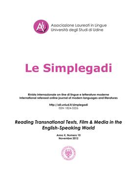 N. 10 (2012): Reading Transnational Texts, Film & Media in the English-Speaking World - Copertina