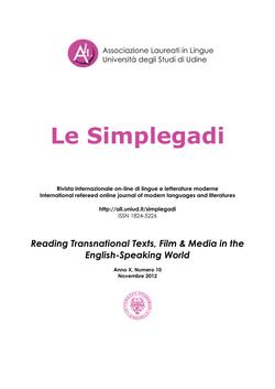 N. 10 (2012): Reading Transnational Texts, Film & Media in the English-Speaking World - Copertina