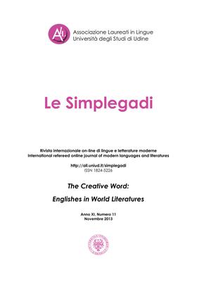 N. 11 (2013): The Creative Word: Englishes in World Literatures - Copertina