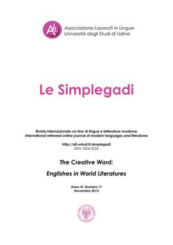 N. 11 (2013): The Creative Word: Englishes in World Literatures - Copertina