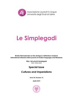 N. 12 (2014): Special Issue: "Cultures and Imperialisms" - Copertina