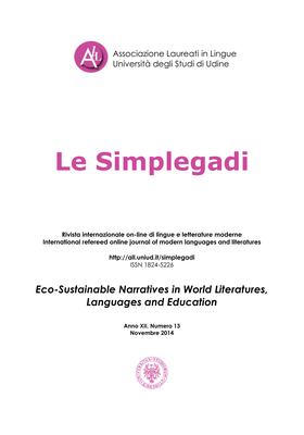 N. 13 (2014): Eco-Sustainable Narratives in World Literatures, Languages and Education - Copertina