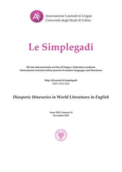 N. 14 (2015): Diasporic Itineraries in World Literatures in English - Copertina