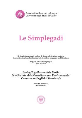 N. 17 (2017): Living Together on this Earth: Eco-Sustainable Narratives and Environmental Concerns in English Literature/s - Copertina