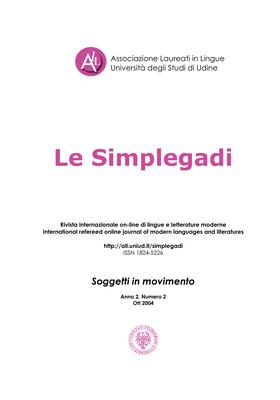 N. 2 (2004): Soggetti in movimento - Copertina