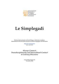 N. 20 (2020): Always Connect: Transdisciplinarity and Intercultural Contact in Literary Discourse - Copertina