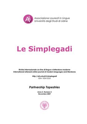 N. 5 (2007): Partnership Tapestries - Copertina