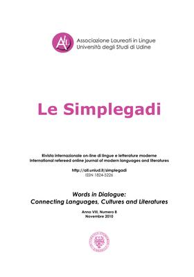 N. 8 (2010): Words in Dialogue: Languages, Cultures and Literatures - Copertina